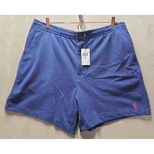 Polo by‎ Ralph Lauren Blue Stretch Classic Fit Prepster Shorts Men's 2XL NWT